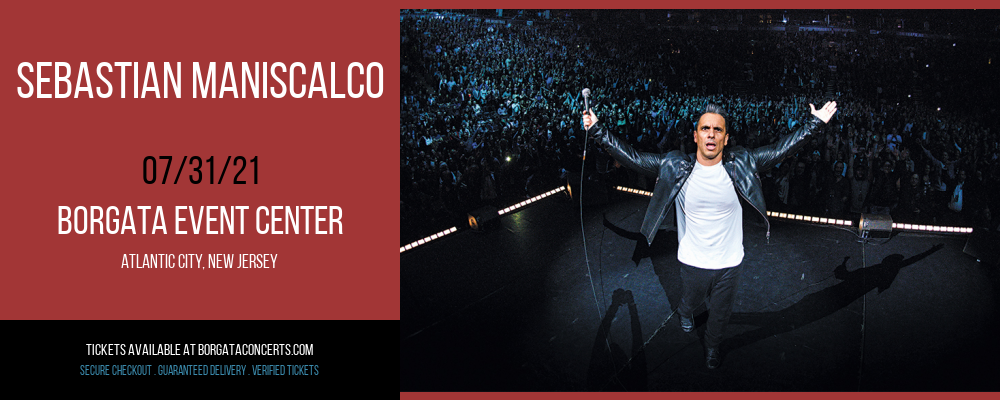 Sebastian Maniscalco at Borgata Event Center tickets Sebastian Maniscalco at Borgata Event Center