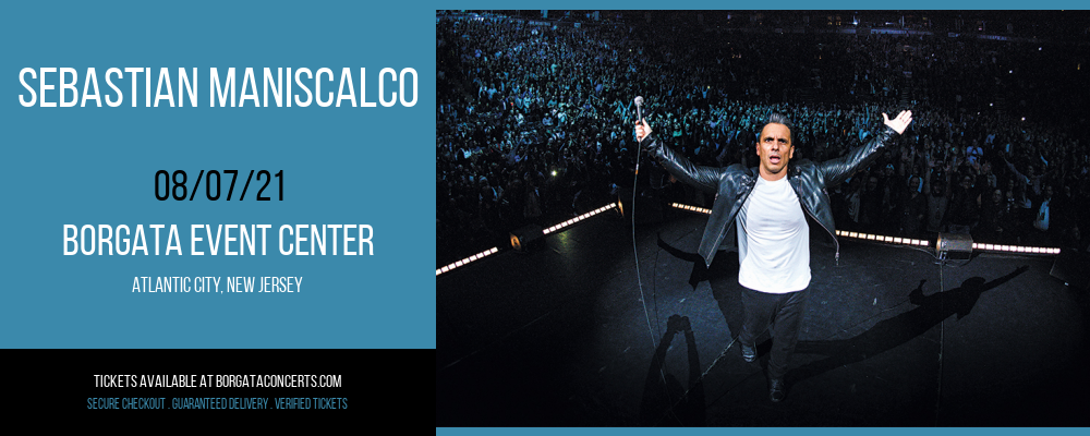 Sebastian Maniscalco at Borgata Event Center tickets Sebastian Maniscalco at Borgata Event Center