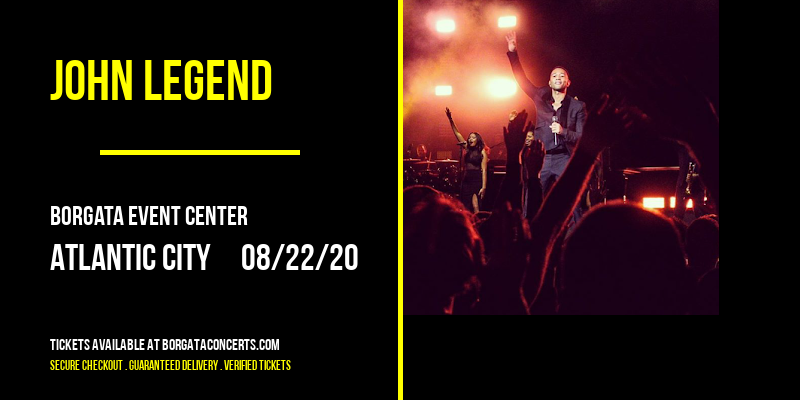 John Legend [CANCELLED] at Borgata Event Center