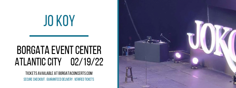 Jo Koy at Borgata Event Center tickets Jo Koy at Borgata Event Center