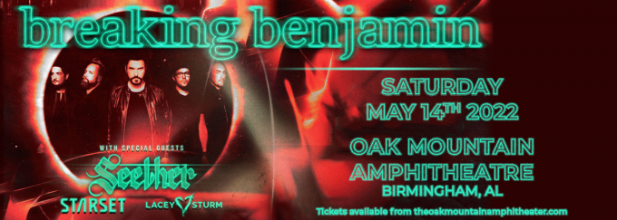 Breaking Benjamin & Seether at Pensacola Bay Center