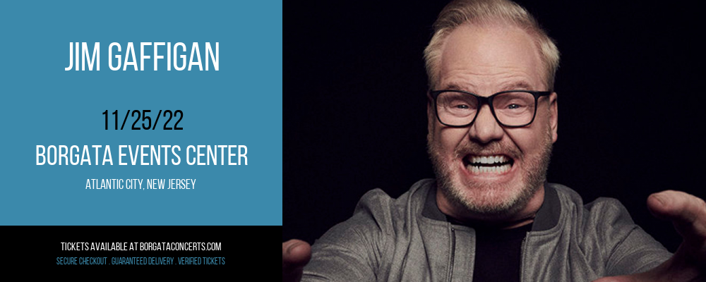 Jim Gaffigan at Borgata Event Center tickets Jim Gaffigan at Borgata Event Center