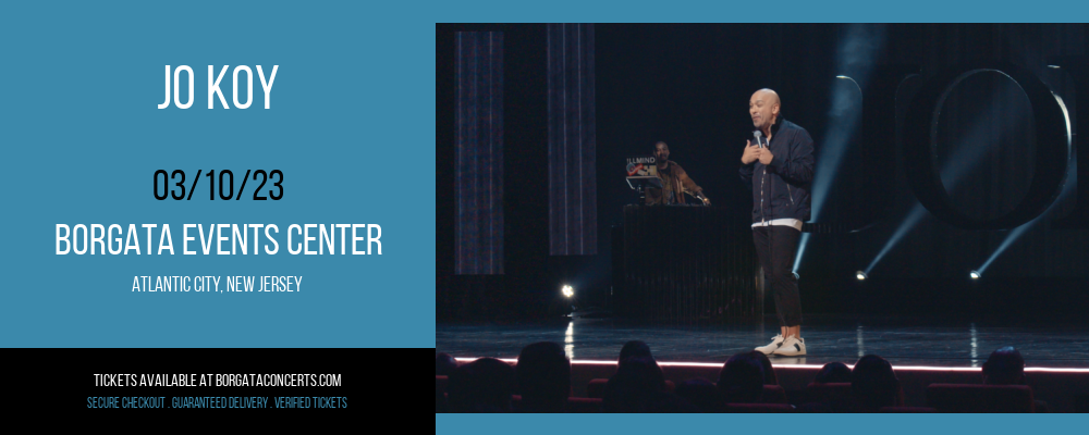 Jo Koy at Borgata Event Center tickets Jo Koy at Borgata Event Center