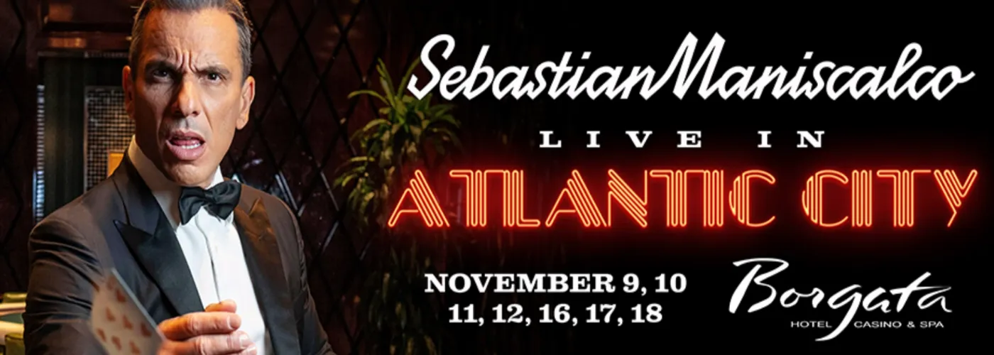 Sebastian Maniscalco at Borgata Event Center