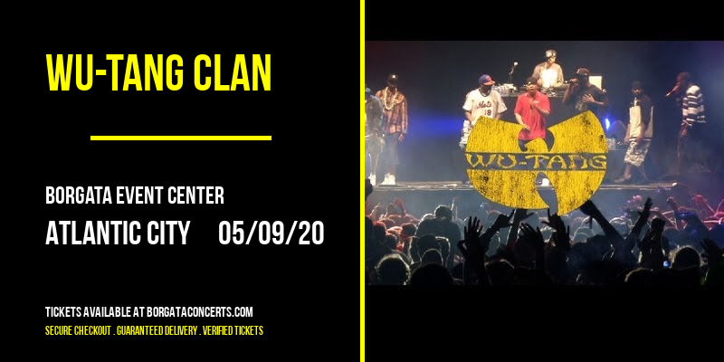 Wu-Tang Tickets | 23rd July Borgata Event Center