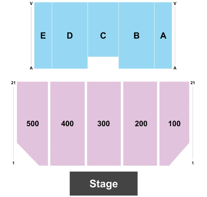 Borgata Event Center Seating Chart