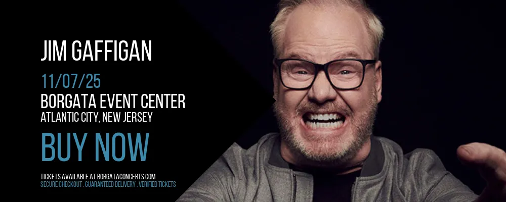 Jim Gaffigan at Borgata Event Center