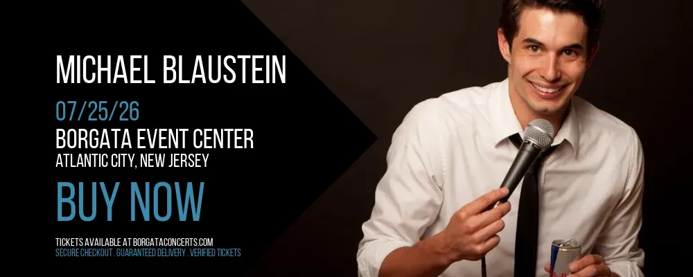 Michael Blaustein at Borgata Event Center